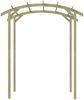vidaXL Garten-Pergola Kiefernholz Imprägniert 180x197x210 cm 44926 Bild 3