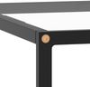vidaXL Couchtisch Schwarz mit Hartglas 80x80x35 cm 322875 Bild 4