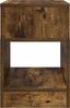 vidaXL Beistelltisch, Holz Geräucherte Eiche Braun, 30,5 x 30 x 45 cm Bild 5