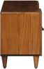 vidaXL TV-Schränk mit Tür Walnuss 105 x 33 x 46 cm Massivholz Mango 4018238 Bild 5