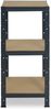 shelfplaza HOME 100x60x60 cm Schwerlastregal in anthrazit mit 3 Böden und 175 kg Traglast pro Boden Bild 4
