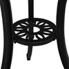 vidaXL Gartentisch Schwarz 62x62x65 cm Aluminiumguss 315580 Bild 5