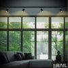 Briloner Leuchten Schienensystem-Sets RAIL, ohne Leuchtmittel, Schienensystem Rail 1,5 m Schwarz max. 9W Decke Wohnzimmer Büro Küche Bild 2