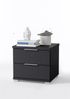 Nachtkommode >Nelli< in Schwarz - 46x43x42cm (BxHxT) Bild 2