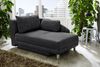Récamiere-Schlafsofa Federkern Couch Liege Gästebett mit Bettkasten in Anthrazit Bild 2
