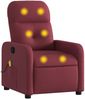 vidaXL Massagesessel Weinrot Stoff 374209 Bild 2