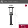 Paulmann 94737 LED Pollerleuchte Classic schwarz 500mm insektenfreundlich Bild 2