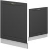 Geschirrspülblende Fame-Line Anthrazit-Gold 60 cm ohne Arbeitsplatte Vicco Bild 4