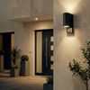 Maxkomfort Außen-Wandleuchte Up & Down Wandlampe mit Bewegungsmelder, Außen & Innen, GU10, ohne Leuchtmittel, Modern, IP44 wetterfest, Bewegungsmelder, exkl. Leuchtmittel Bild 2