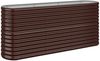 vidaXL Hochbeet Verzinkter Stahl 152x40x68 cm Braun 318895 Bild 2