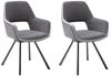 2er Set Sesselstuhl Bayonne - Vintage Grau Bild 2
