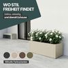 Kreher Blumenkasten XL Pflanzkasten in strukturierter Optik in verschiedenen Farben Bild 3