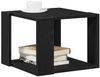 vidaXL Couchtisch Schwarz Eichen-Optik 40 x 40 x 30 cm Holzwerkstoff 862607 Bild 3