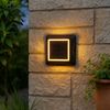 LED Solar-Wandleuchte, Bodenstrahler, IP65, Stufenschalter, L 14 cm Bild 5
