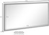 Wandspiegel >Magione< in Anthrazit Hochglanz - 120x60x2cm (BxHxT) Bild 4