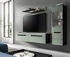 Wohnwand Cooper in salbei und grau 221 cm Bild 5