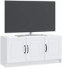 vidaXL TV-Schränk Weiß 99 x 34,5 x 47 cm Holzwerkstoff 895865 Bild 3