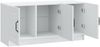vidaXL TV-Schränk Weiß 99 x 34,5 x 47 cm Holzwerkstoff 895865 Bild 4