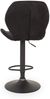 Barhocker Sitzhocker Hocker verstellbar mit Sitzschale und Lehne SONJA Grau Anthrazit Vintage Bild 2