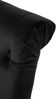 CLP 2er Set Esszimmerstühle Lisburn Mit Lehne im Chesterfield Design,schwarz Samt Bild 3