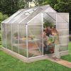 Vitavia Gewächshaus "Calypso 5800", aluminium eloxiert, 5,8 m²,6 mm HKP Bild 4