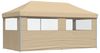 vidaXL Pop-Up Partyzelt, faltbar, Stahl / PE, Beige, mit 3 Seitenteilen, 315 x 580 x 292 cm Bild 4
