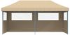 vidaXL Pop-Up Partyzelt, faltbar, Stahl / PE, Beige, mit 3 Seitenteilen, 315 x 580 x 292 cm Bild 3