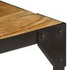 vidaXL Couchtisch Raues Massives Mangoholz und Stahl 110 cm 246631 Bild 3