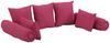vidaXL 7-tlg. Dekokissen-Set Rosa Stoff 350381 Bild 2