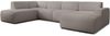 AX LIVING XXL Sofa U Form Didim Hellbraun 378cm breit modern & großzügig L Bild 3