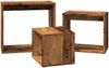 vidaXL Satztische 3 Stk. Altholz-Optik Holzwerkstoff 856674 Bild 5