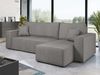 Mirjan24 'Kobaro' Ecksofa mit Bettkasten und Schlaffunktion, Dunkelgrau, 244 x 145 x 82 cm Bild 3