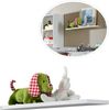 Babyzimmer-Set Zubehör: Wandboard, Hängeregal B78/H3/T25 cm, Landhausstil Weiß Bild 1