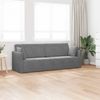 vidaXL Boden-Sofa-Bett Dunkelgrau 213 x 70 x 77 cm Samt 4106727 Bild 3