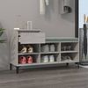 vidaXL Schuhregal Betongrau 102x36x60 cm Holzwerkstoff 821216 Bild 3