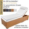 RS Trade Gartenliege Sonnenliege Verona High Bild 2