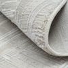 Teppich PREFERITO rund Creme-Grau 120 x 120 cm Bild 3