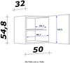 Flex-Well Hängeschrank Antigua (B x H x T) 50 x 54,8 x 32 cm Bild 3