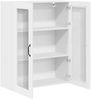 vidaXL Wandglas-Schrank PORTO Weiß 80 x 31 x 100 cm Holzwerkstoff 885505 Bild 5