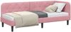 vidaXL Eckbettgestell Rosa 80 x 200 cm Samt 42016589 Bild 3