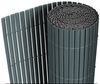 Sichtschutzmatte Hidden 90x300 cm PVC Grau neu. haus Bild 2