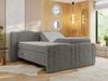 Elektrisch Boxspringbett Multipocket-Matratzen, elektrisch verstellbar, Polsterbett mit Bettkästen - FORTINA - 140 x 200 cm - Grau Struktur - H4 Bild 4
