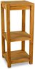 livasia Standregal Bücherregal/Nachttisch recyceltes Teakholz 70cm hoch aus Java Bild 5