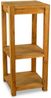 livasia Standregal Bücherregal/Nachttisch recyceltes Teakholz 70cm hoch aus Java Bild 4