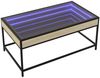 vidaXL Couchtisch mit Infinity-LED Sonoma-Eiche 90x50x41 cm 847688 Bild 3