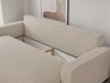 Sofa 3-Sitzer mit Schlaffunktion LUNA in Stoff Centaur Beige Bild 5