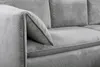 Ecksofa mit Schlaffunktion TEODORA von PASCAL MORABITO - Kord - Grau - Ecke rechts Bild 5