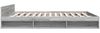 vidaXL Bettgestell mit Schubladen Grau Sonoma 180x200cm Holzwerkstoff 3280732 Bild 5