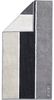 JOOP! Handtuch - Signature, Walkfrottier, Baumwolle, gestreift Schwarz 50x100cm Bild 4