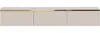Vente-unique - VUKIA TV unit Holz, Platte BeigeGold - B 34,5 cm x H 30 cm x L 180 cm Bild 2